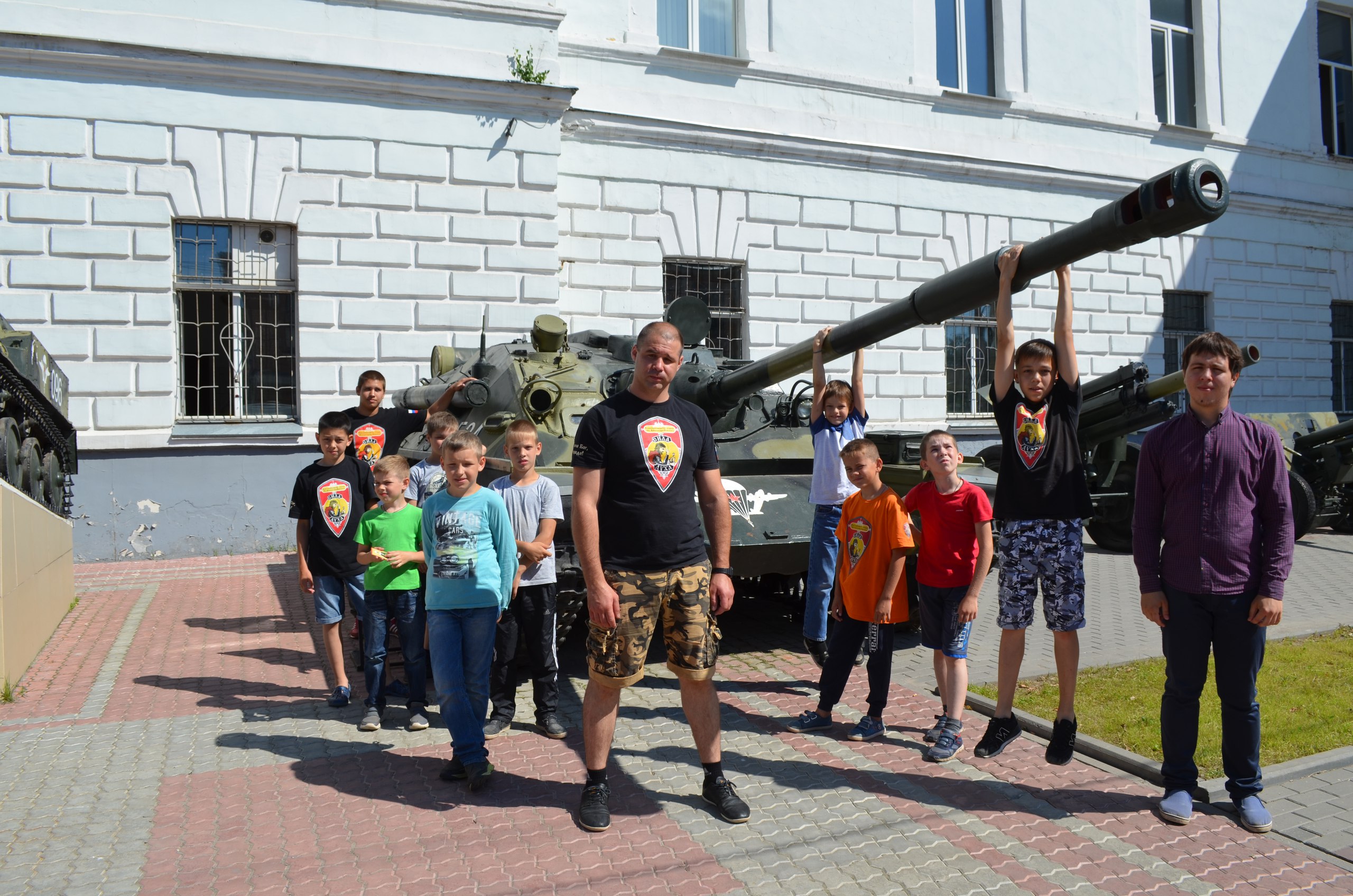 Летний лагерь в самом разгаре