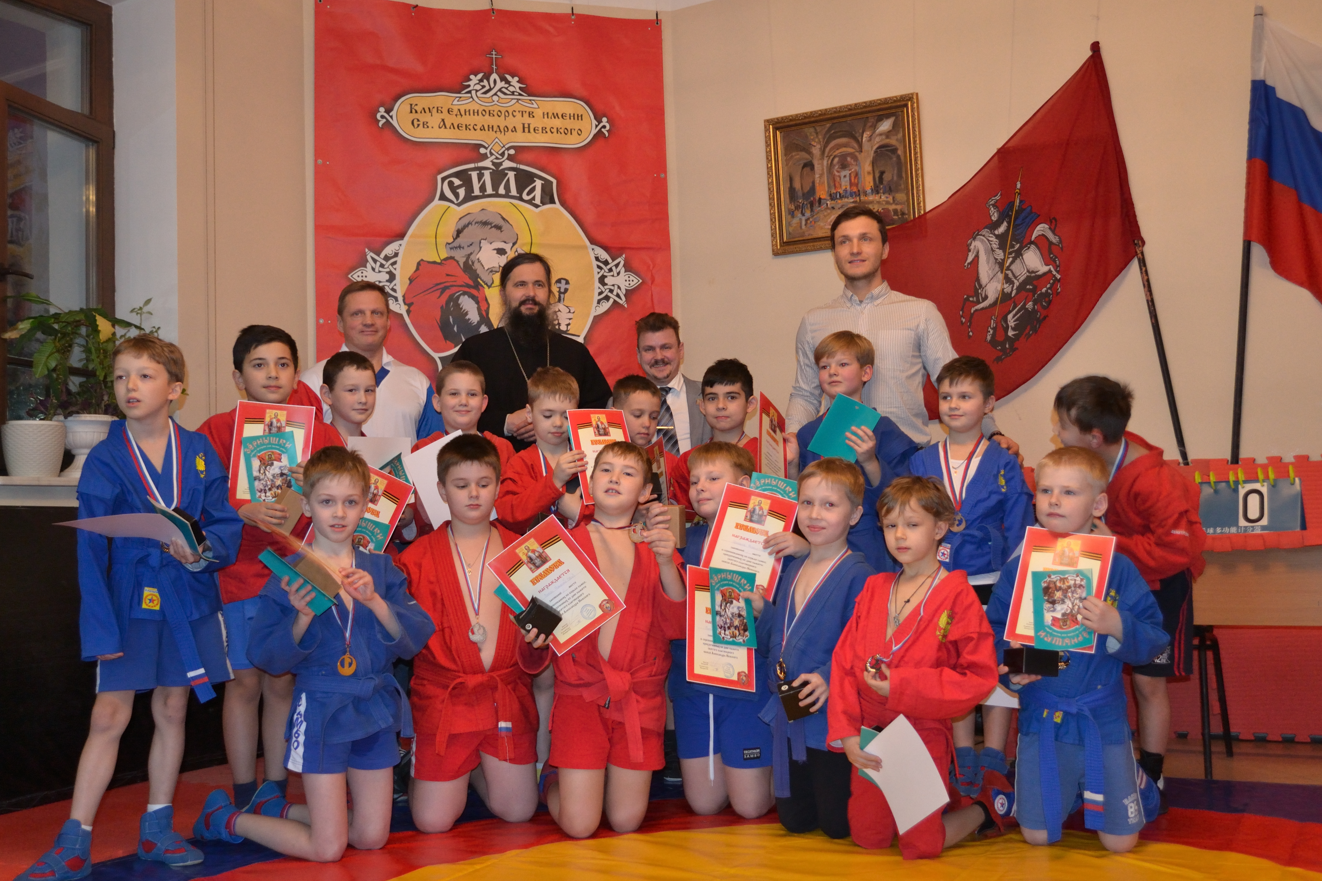 Соревнования ко дню памяти Св. Александра Невского.