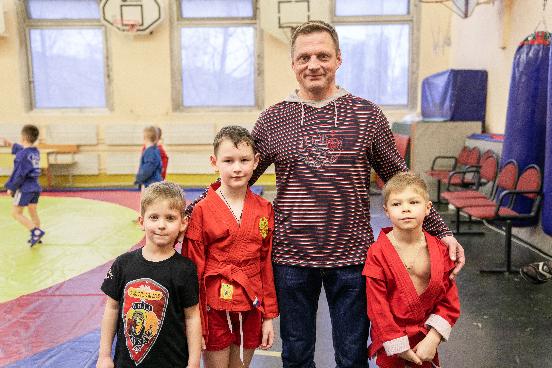 Соревнования по самбо у детей от 6 лет