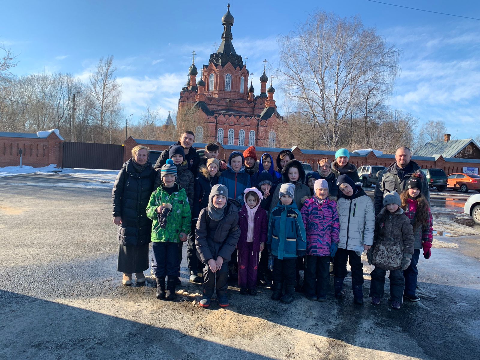 25 февраля состоялась семейная поездка в Казанскую Амвросиевскую ставропигиальную женскую Пустынь ( Шамардино).