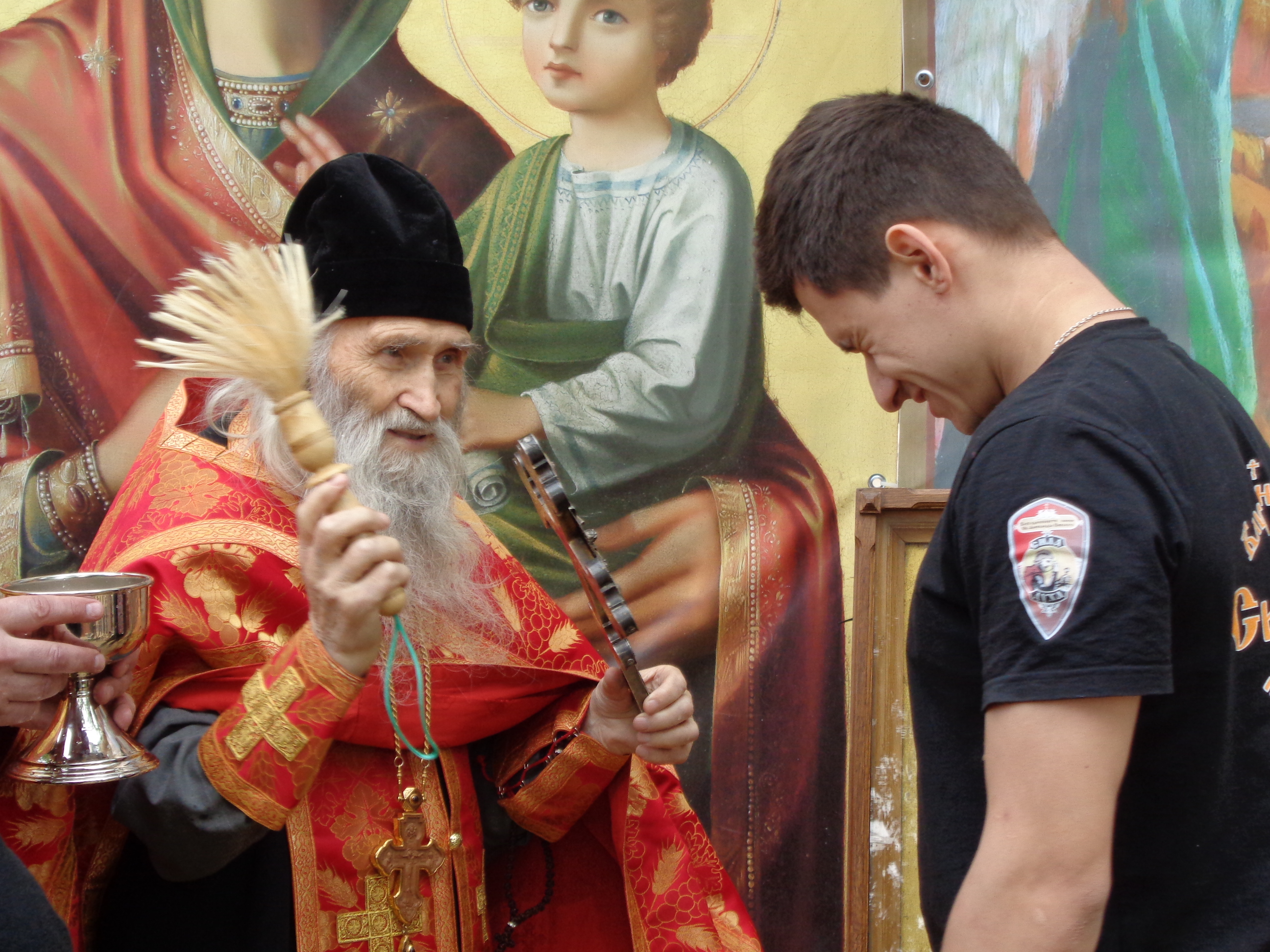 Воскресный молебен в Дорогомилово