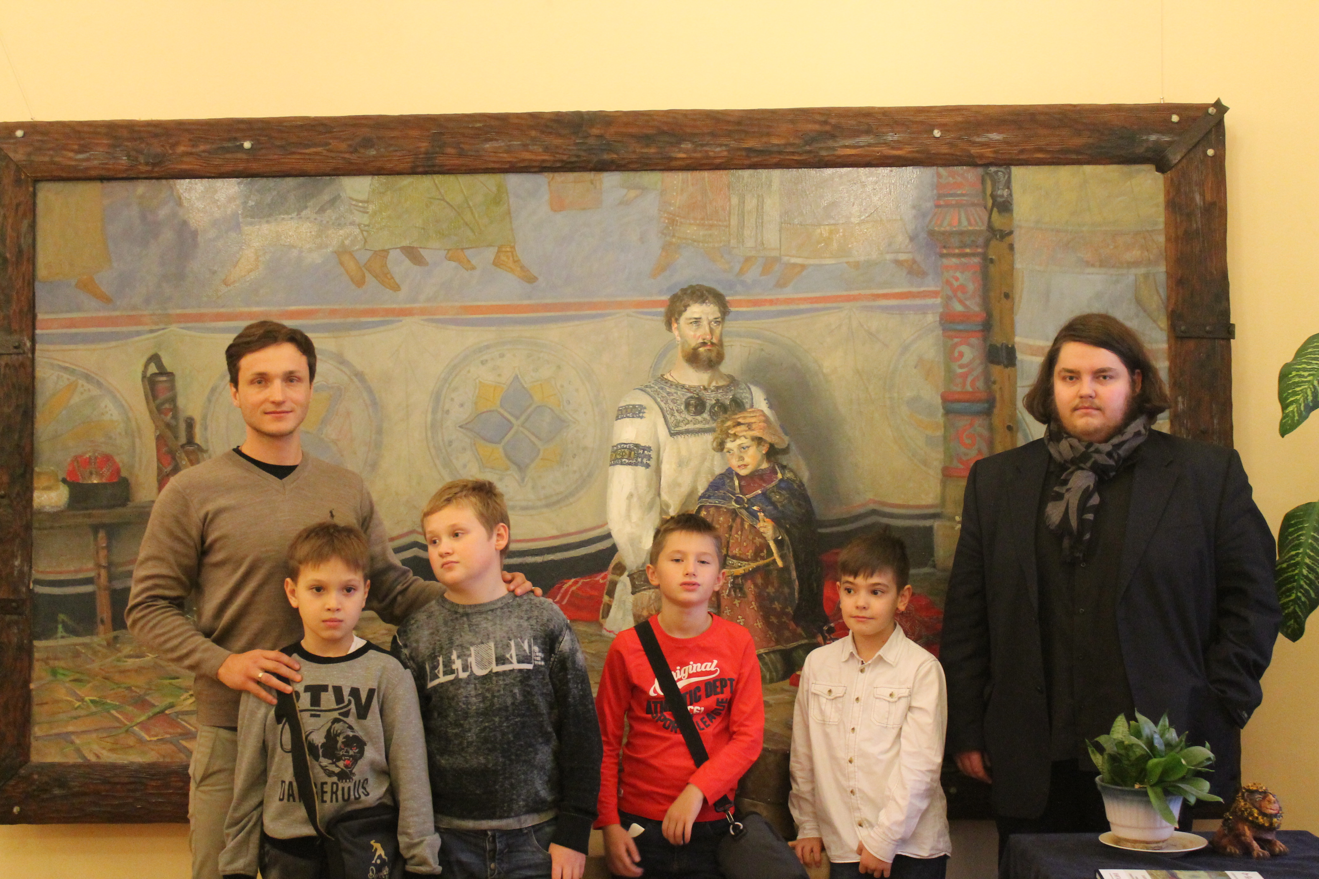 Экскурсия на выставку картин Павла Рыженко