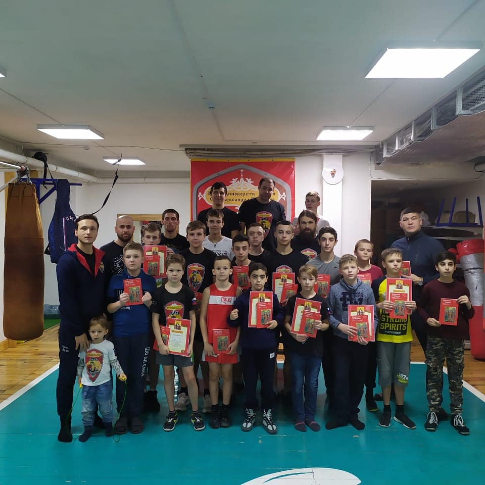 Братская встреча по боксу с Рязанским клубом.