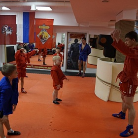 Открытая тренировка по самбо 2016