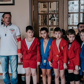 Соревнования по самбо Защитники Отечества